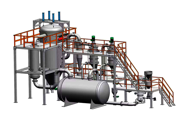 惰性氣體保護(hù)粉碎分級(jí)
